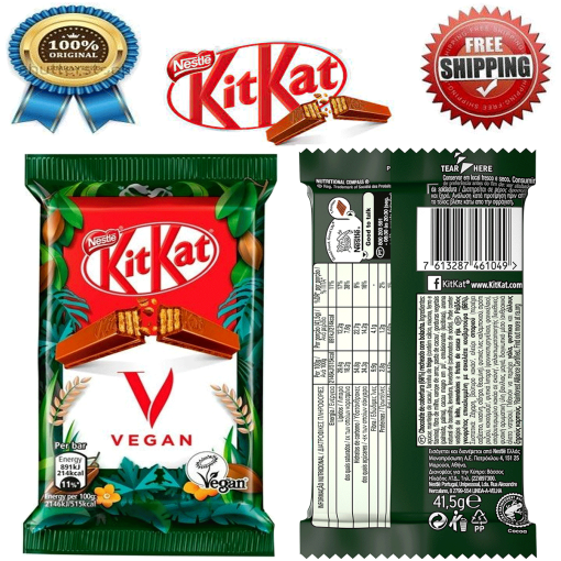 Kit Kat 4 Finger Vegan – Brits R U.S.