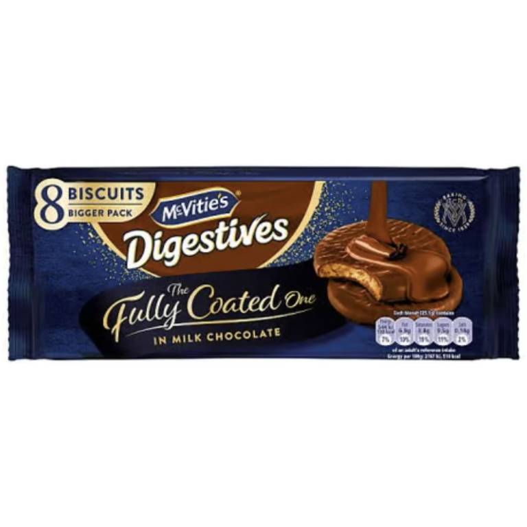 Mcvities Fully Coated Milk Chocolate Digestives Brits R U.S.