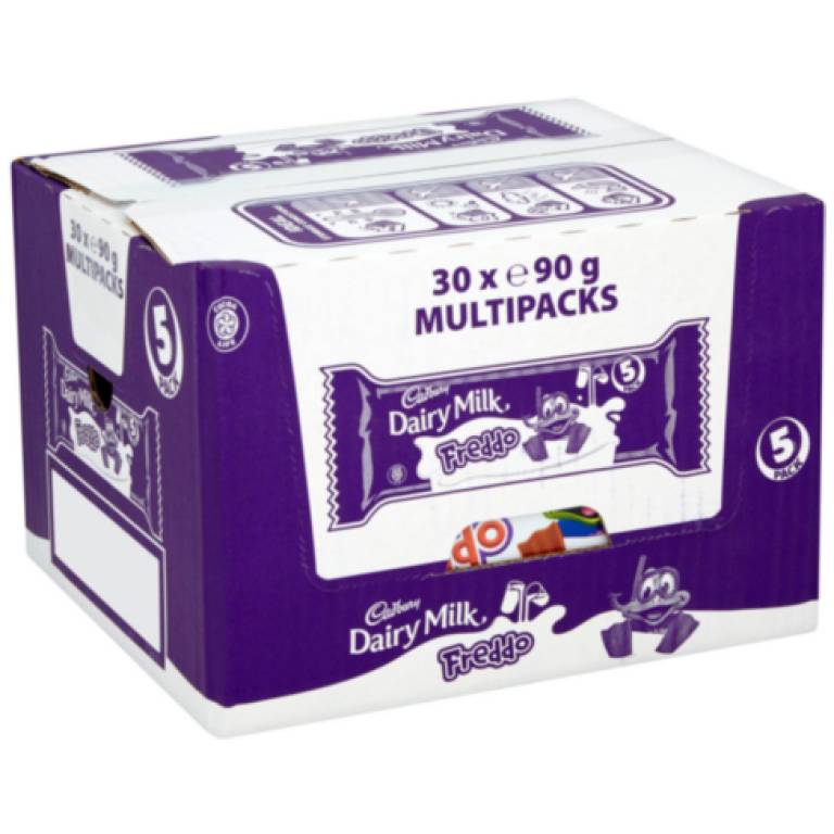 Cadbury Dairy Milk Freddo 5 Pack 30 x 90g Brits R U.S.