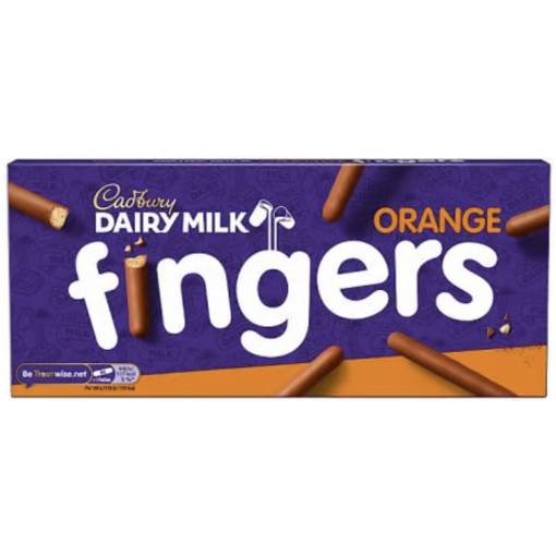Cadbury Orange Fingers