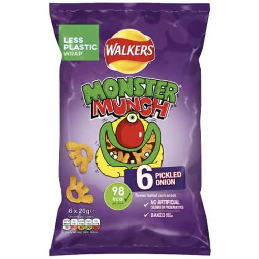 Monster Munch Pickled Onion 6
