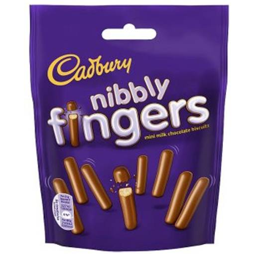 Cadbury Nibbly Fingers 125g