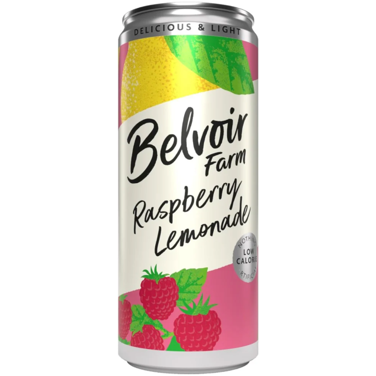 Belvoir Farm Raspberry Lemonade 250ml Can Brits R U.S.