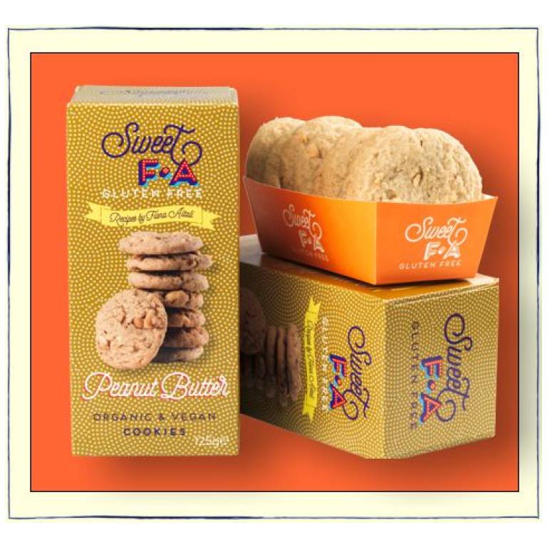 Sweet F.A Peanut Butter Cookies Gluten Free / Vegan BB 26 May 2024