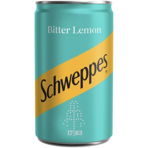 Schweppes Bitter Lemon Can