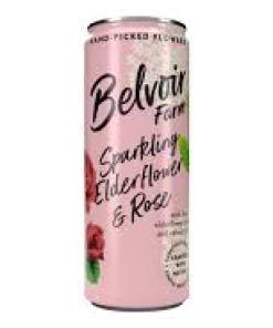 Belvoir Elderflower Rose Can