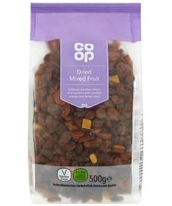Co op Dried Mixed Fruit 500g