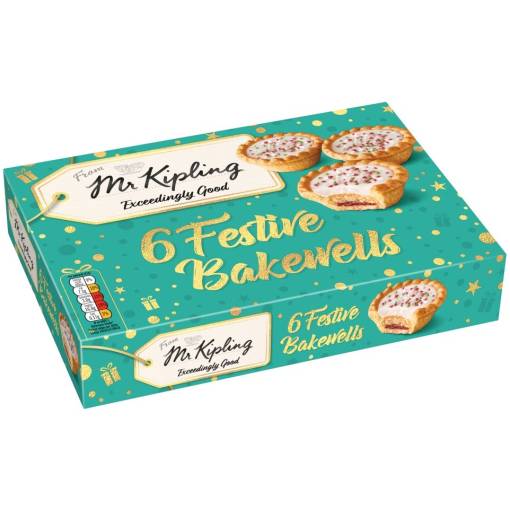 Mr Kipling Festive Bakewells