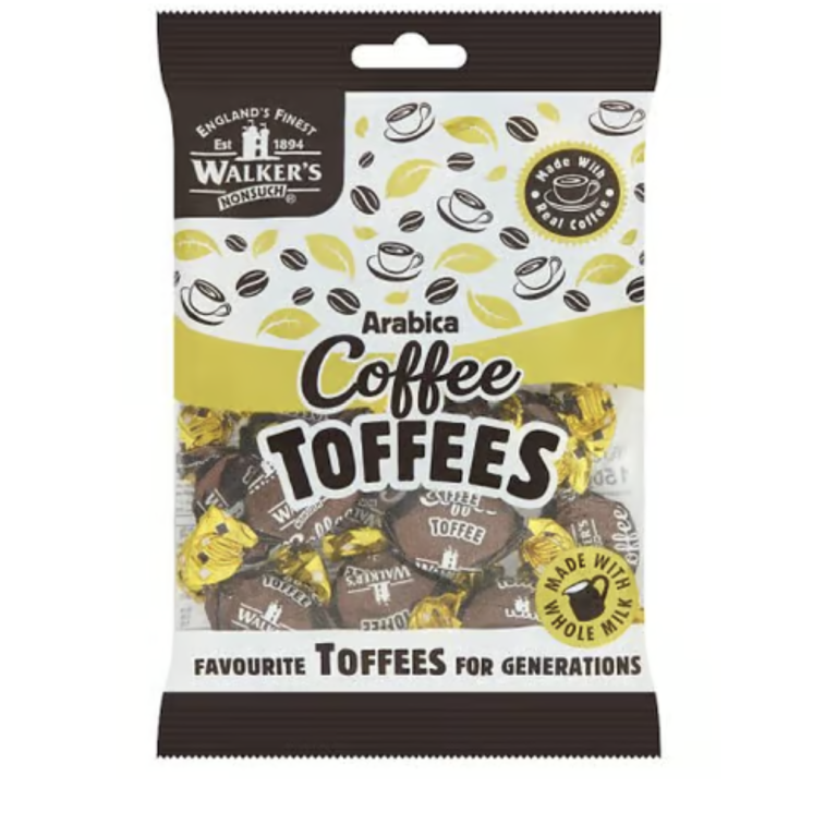 Walkers Nonsuch Arabica Coffee Toffees Brits R U.S.