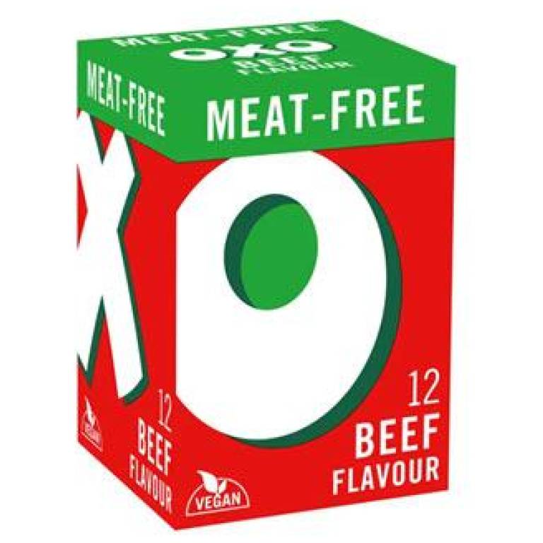 OXO Beef Flavor Bouillon Stock Cubes 12 Pack Brits R U S   OXO Meat Free 768x768 