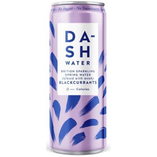 DA-SH Blackcurrant Infused Sparkling Water 330ml – Brits R U.S.