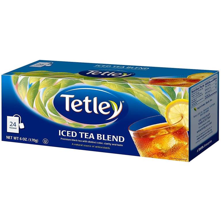 Tetley Iced Tea Blend Tea Bags 24 count 6 oz – Brits R U.S.