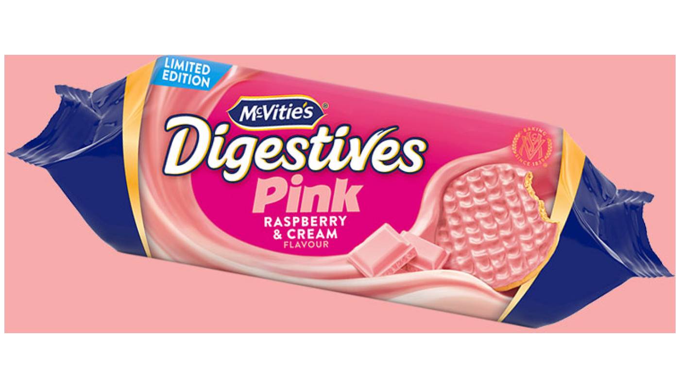 Digestives are in the pink