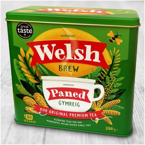 Welsh Brew Tea Caddy