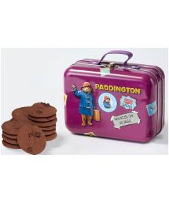 Paddington Bear Cookies Suitcase Tin 01
