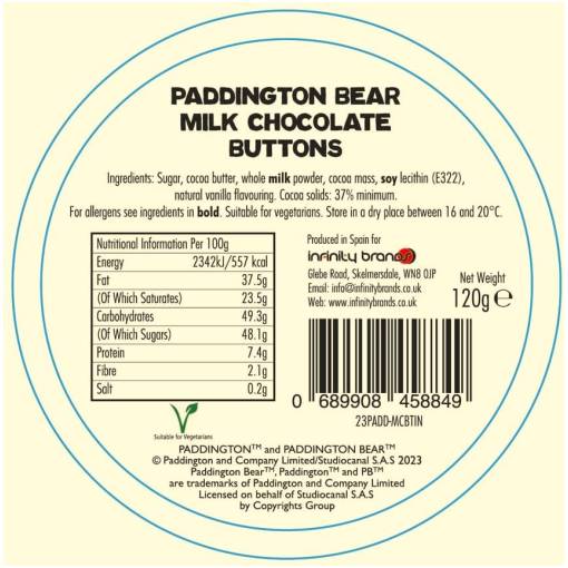 Paddington Buttons Tin 02
