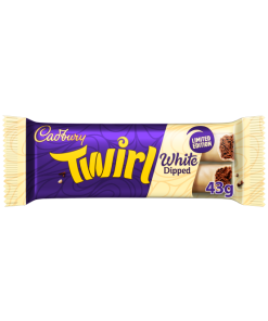 Twirl White Dipped