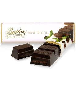 Butlers Mint Chocolate Truffle Bar Open