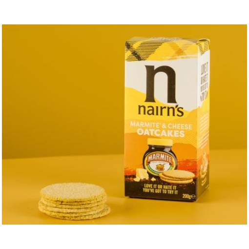 Nairns Marmite oatcakes
