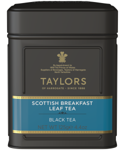 Taylors Scottish Breakfast Tea Caddy